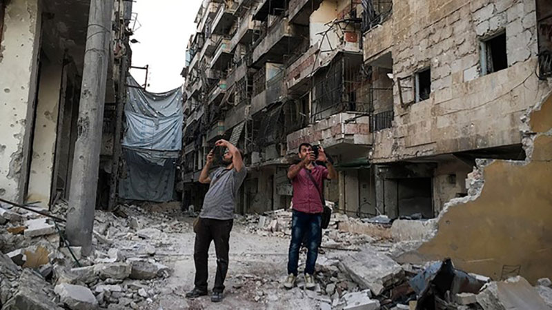 «حلب: سکوت جنگ»، روایتی شاعرانه از چهره واقعی جنگ/ گفت و گو با «امیر اصانلو» کارگردان مستند