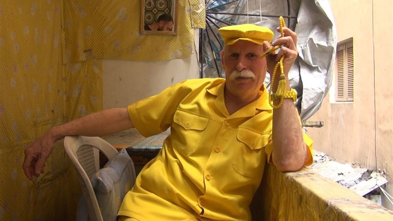 راز پیرمرد زردپوش حلب در «شبیه سازی آقای زرد»/ گفت و گو با «ماهان خمامی پور» کارگردان مستند